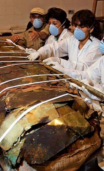 Conoce cómo se conservaron los restos de la Señora de Cao