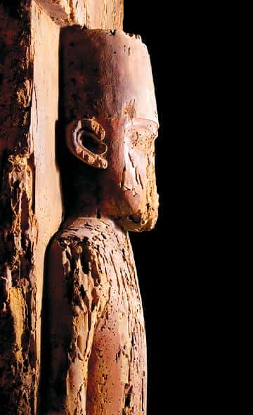 La conservación del Ídolo de Madera