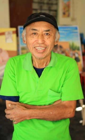 El arte pictórico - Juan Otiniano: “Mi arte es para los demás”