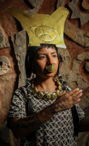 Joyas y ornamentos de la Señora de Cao: las diademas