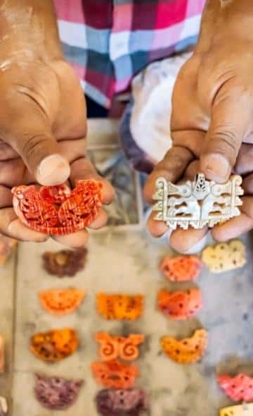 Serie Trabajo Artesanal: El "Spondylus" tesoro del pasado, inspiración del presente