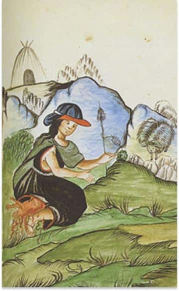 Oficios de Magdalena de Cao en la colonia