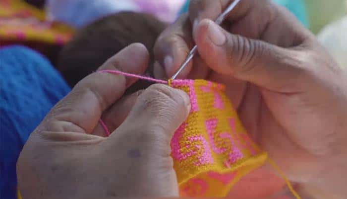 El tejido a crochet