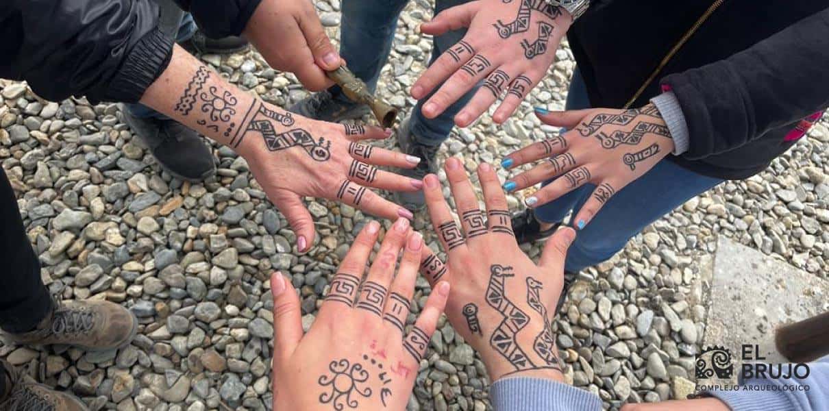 los tatuajes que decoraban los de la Se&ntilde;ora de Cao