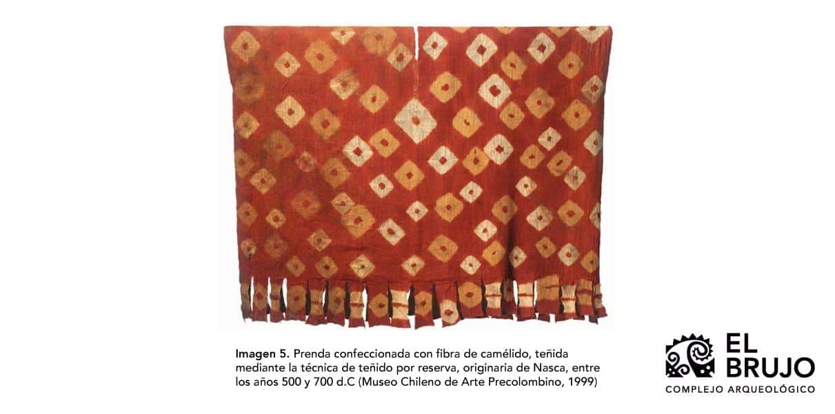 textiles pintados hallados en Carhua (Cordy - Collins, 1999) - Investigaci&oacute;n Complejo Arqueol&oacute;gico El Brujo